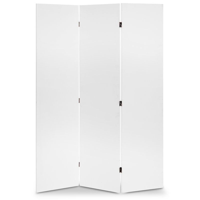 Red Barrel Studio® 47.25'' W x 67'' H 3 Panel Solid Wood Folding Room